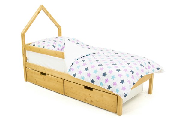 Детская кровать-домик мини Svogen цвет дерево (Бельмарко)