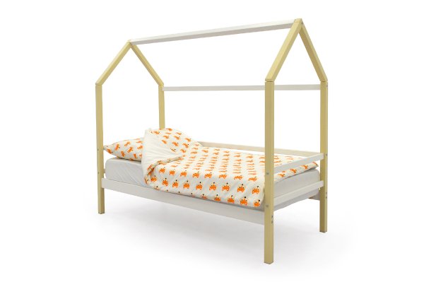 Детская кровать-домик Svogen цвет бежево-белый (Бельмарко)