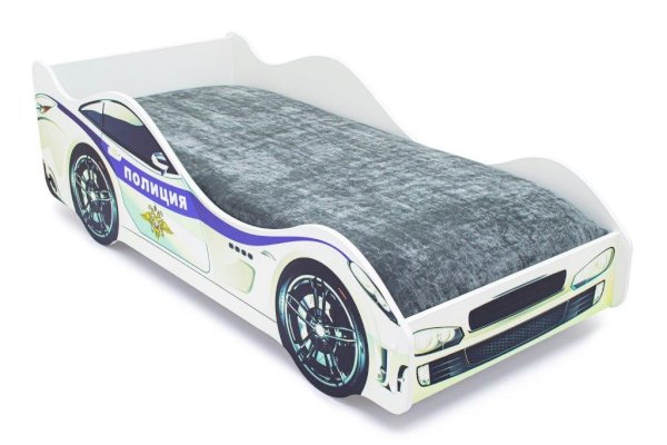 Детская кровать-машина Полиция (Бельмарко)